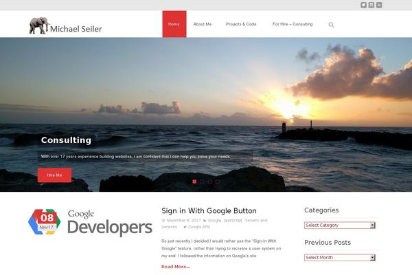 Site using TemplatesNext ToolKit plugin