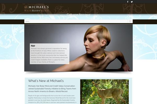Lirena theme site design template sample