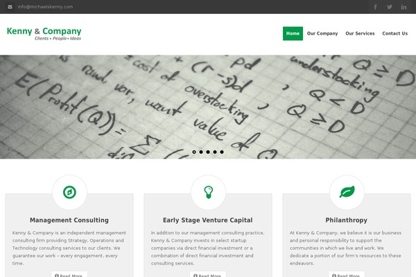 Breakout theme site design template sample