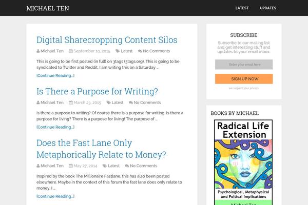 Site using Drop Caps plugin