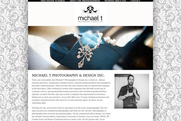 Prophoto4 theme site design template sample
