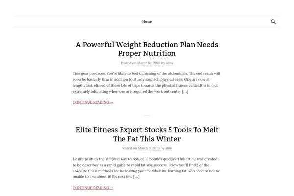 Graphy theme site design template sample