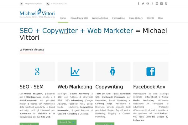 BeTheme Child theme site design template sample