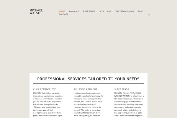 michaelwalsh.es site used Crescendo