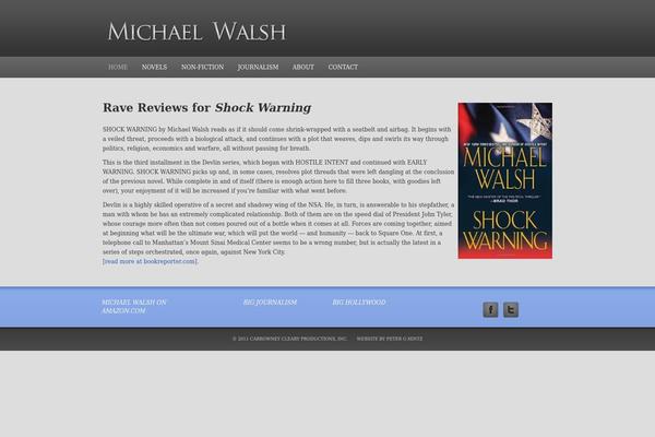 Executive theme site design template sample