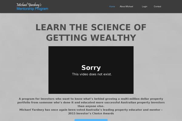 Zephyr theme site design template sample