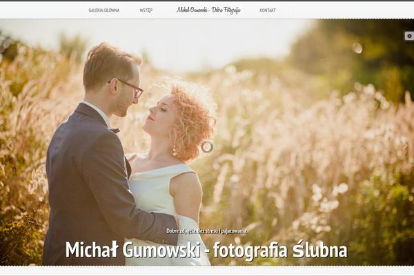 michalgumowski.pl site used Jphotolio
