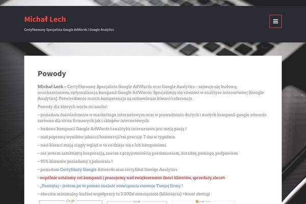 michallech.pl site used Katori