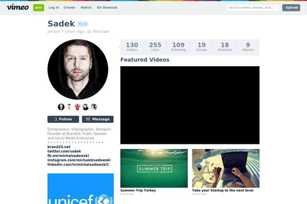 Minimal theme site design template sample
