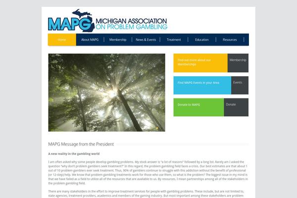 Increase theme site design template sample