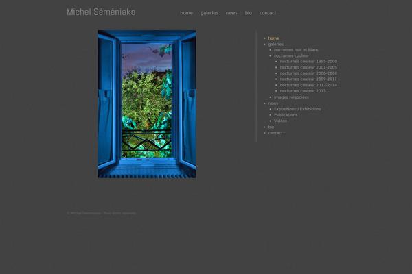 michel-semeniako.com site used Twentyfourteen Child