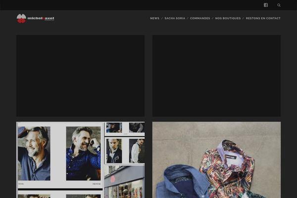 Tracks theme site design template sample