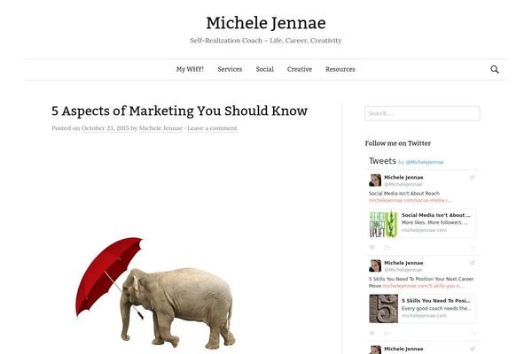 Zerif Lite theme site design template sample