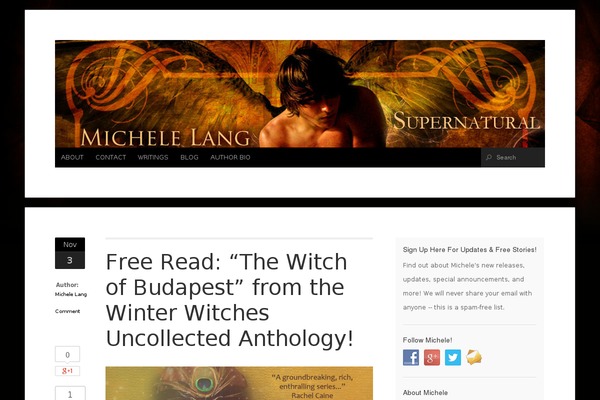 Organic Magazine theme site design template sample
