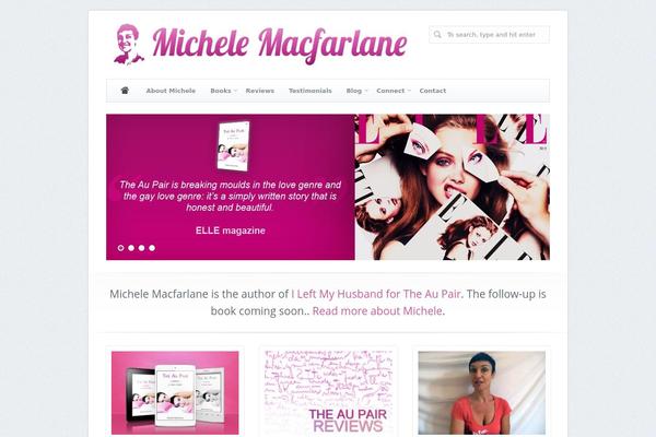 Gaia theme site design template sample