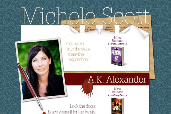 michelescott.com site used Michele