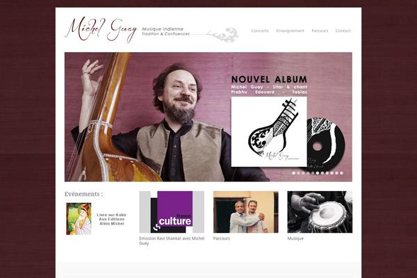 Craft theme site design template sample