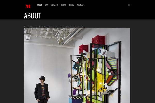 Core theme site design template sample
