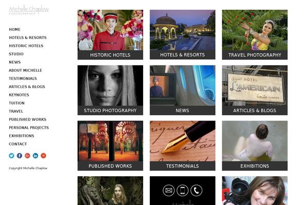 Stockholm Child theme site design template sample