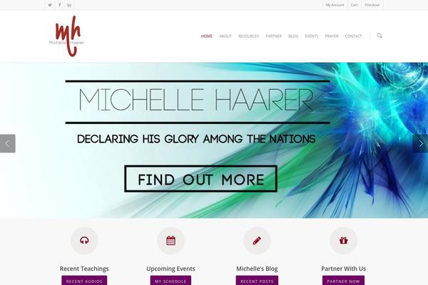 Salient theme site design template sample