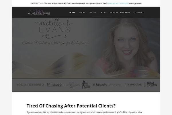 michellelevans.com site used Rainmaker-pro