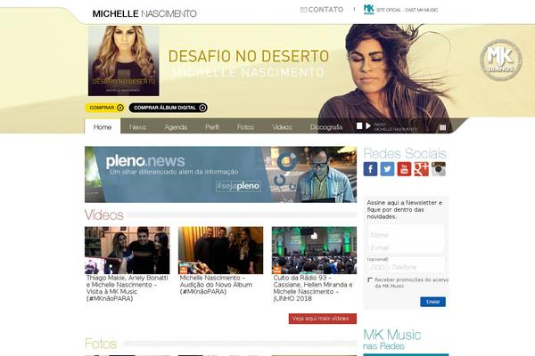 Artista theme site design template sample