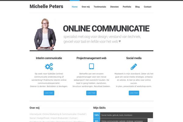 Archief theme site design template sample