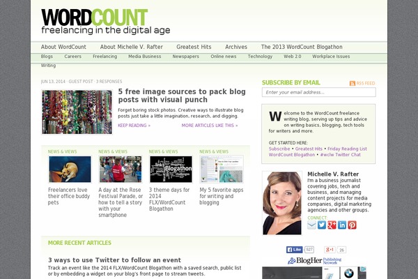 michellerafter.com site used Workstation-pro