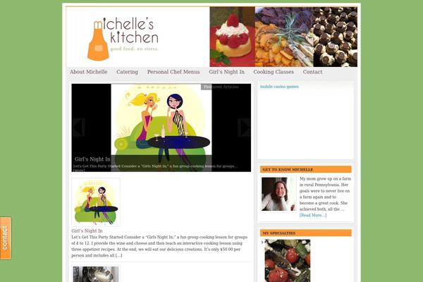 Lifestyle theme site design template sample
