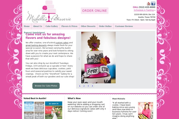 michellespatisserie.com site used Michelle