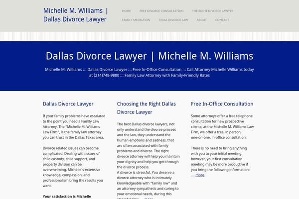 WP Jurist theme site design template sample