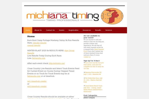 Thirty Ten theme site design template sample