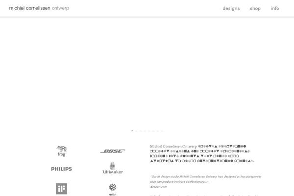 Stockholm theme site design template sample