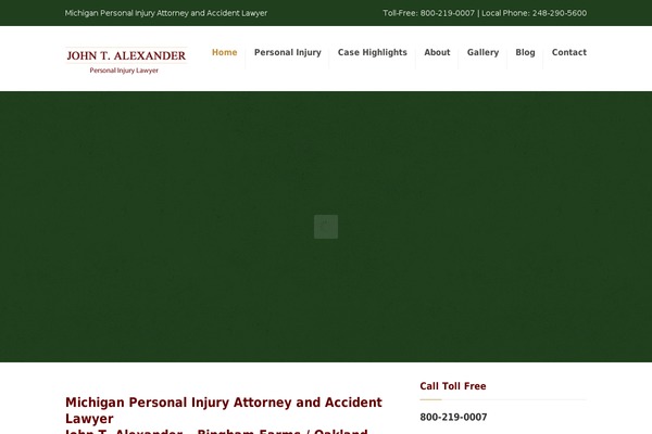 Robust theme site design template sample