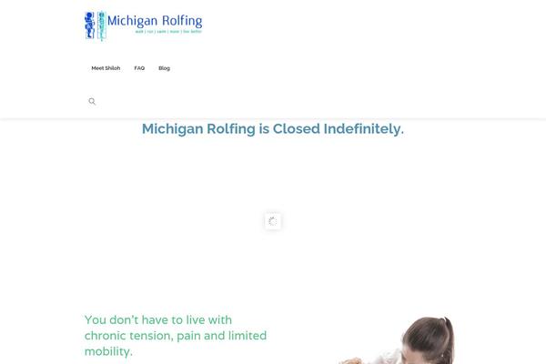 michiganrolfing.com site used Creativo