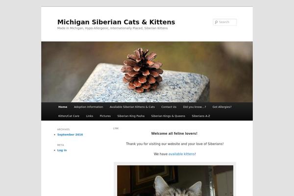 Site using Better Backgrounds plugin