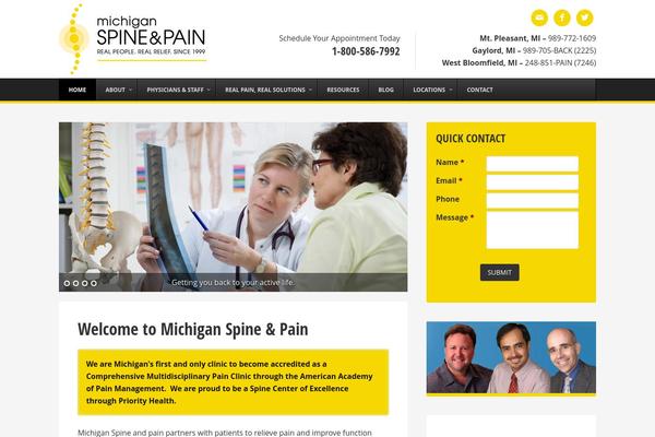 Tpl theme site design template sample