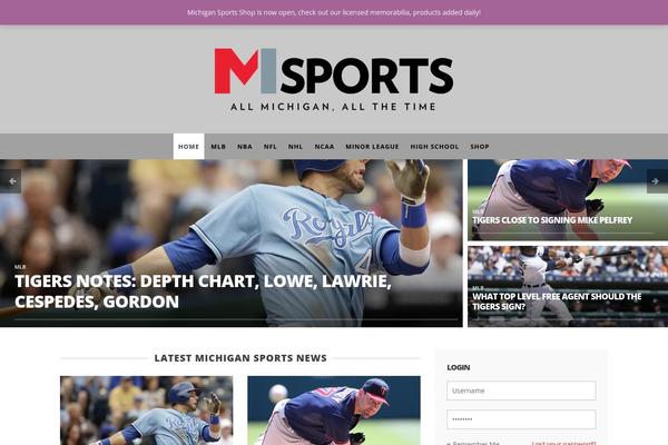Sprout theme site design template sample