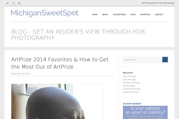 Curated theme site design template sample