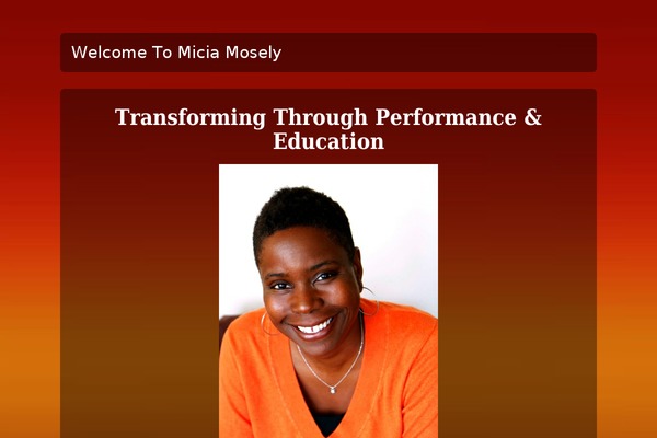 miciamosely.com site used Depth