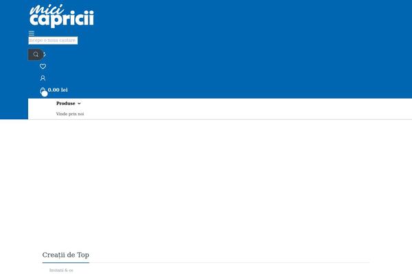 micicapricii.ro site used Electro