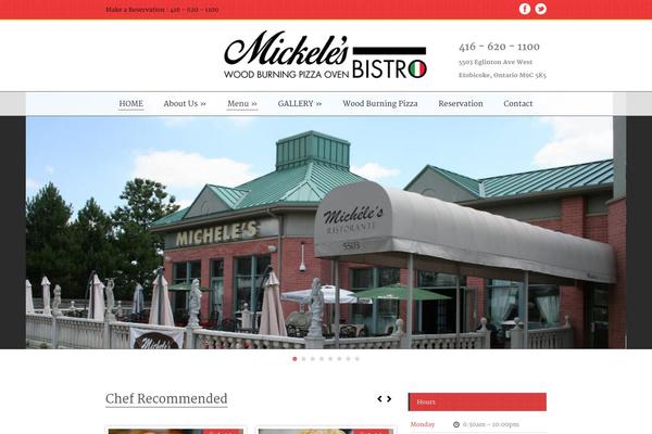 mickeles.ca site used Delicieux_v1-05