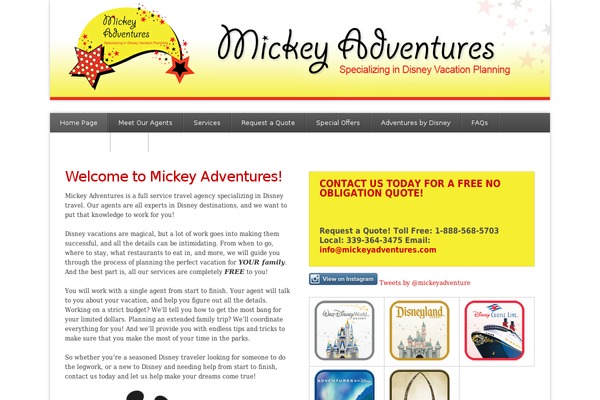 Everest theme site design template sample