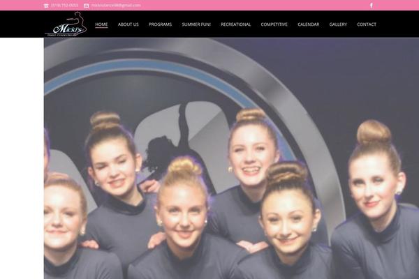 Jupiter theme site design template sample