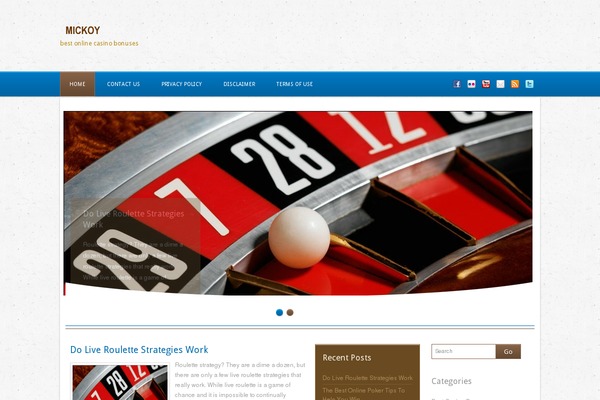 mickoy.com site used Bluilosmagazine