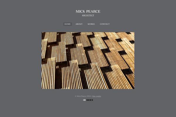 mickpearce.com site used Mick