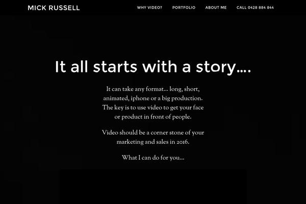 Site using fw-vimeo-videowall plugin