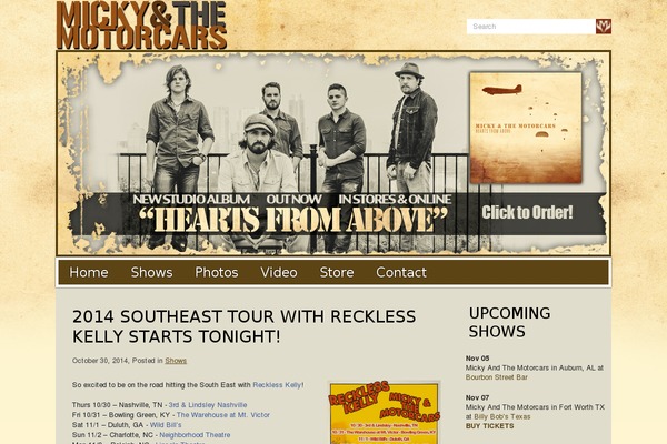 mickyandthemotorcars.com site used Rockmusic