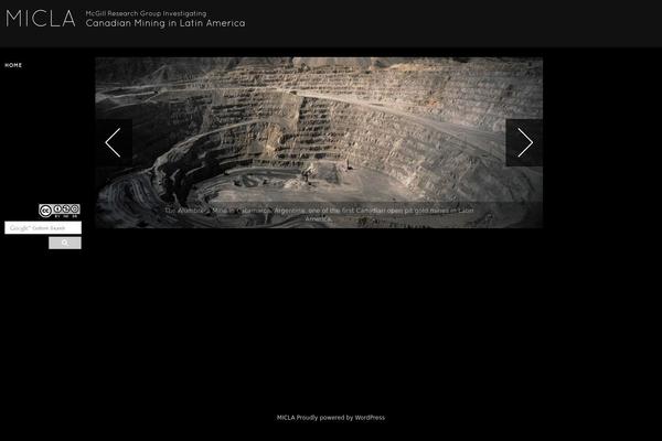 Starkers theme site design template sample
