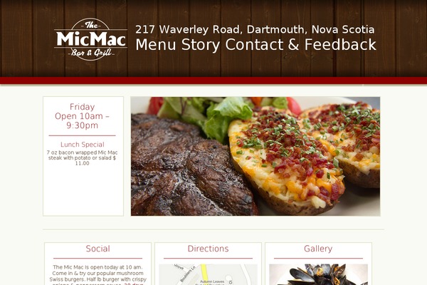 NUVO theme site design template sample